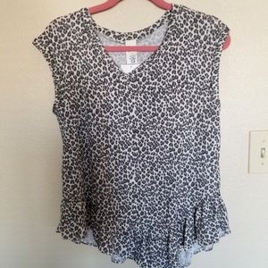 Sew in Love super soft and flowy babydoll top